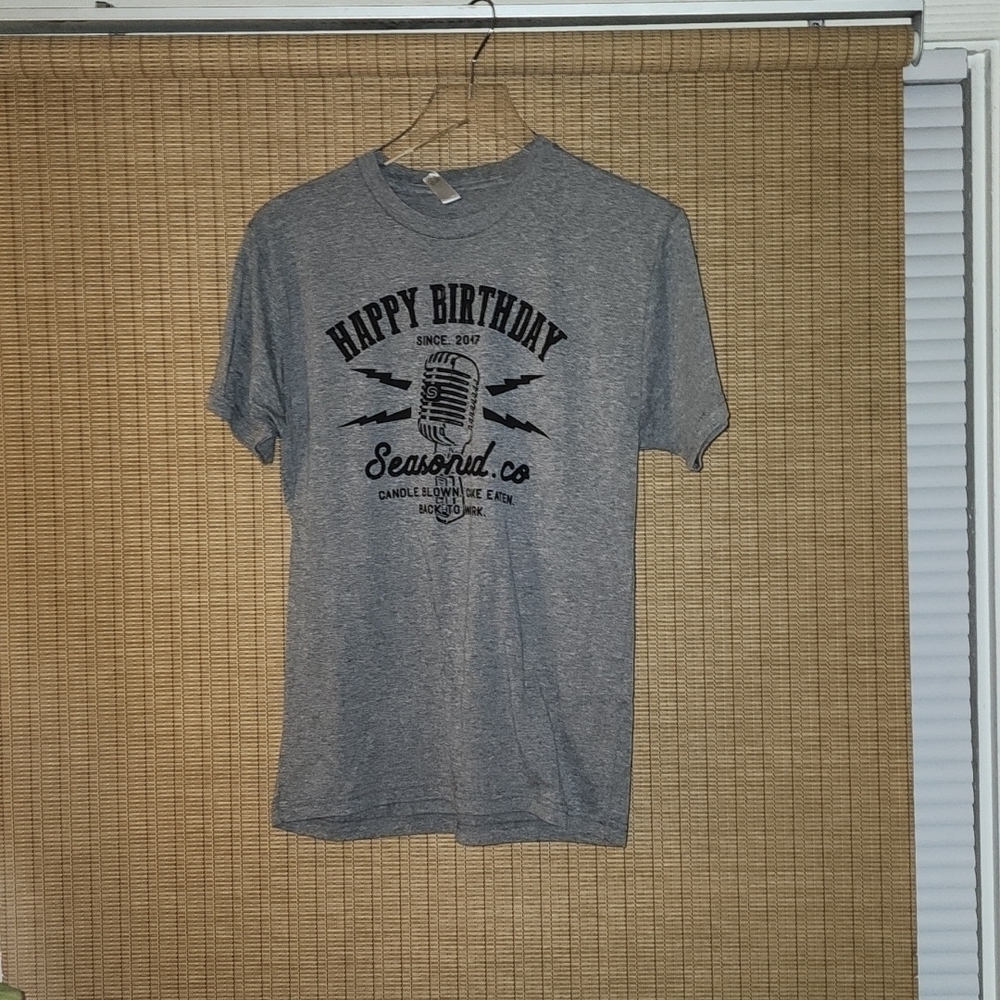 Happy Birthday Unisex Graphic Tee - Picture 3 of 4